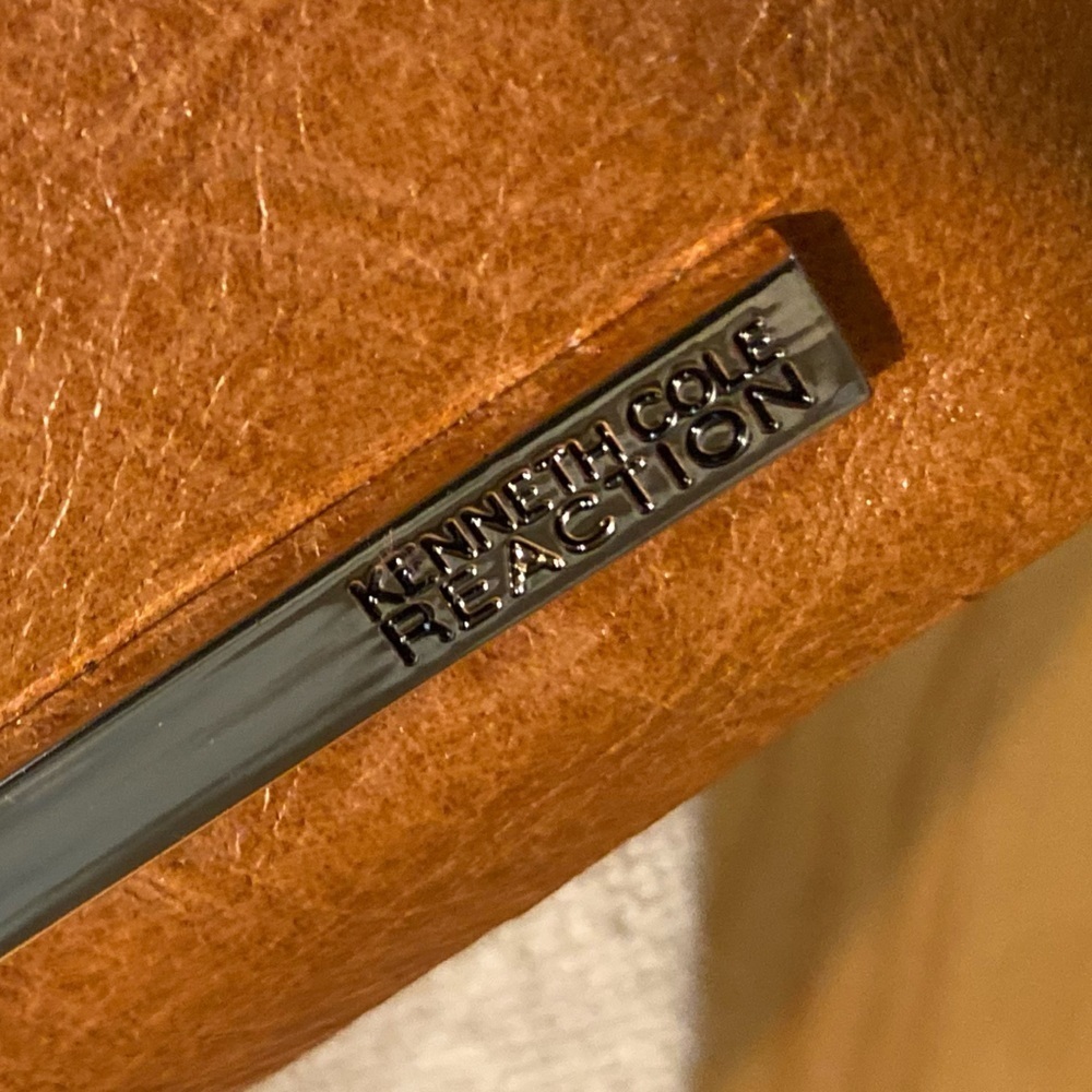 Kenneth Cole Reaction~NWT~Sweet~Faux Leather~Fold-Over Flap~Mini~Crossbody Bag - Picture 6 of 12